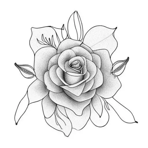 Birth Flower April On Clavicle