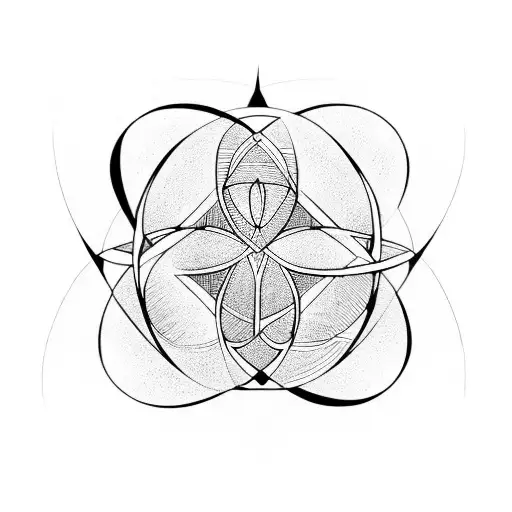 Hourglass Inside A Circle