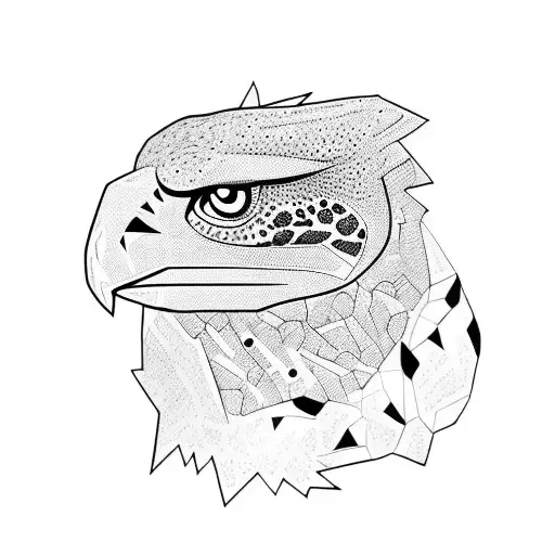 Falcon And Leopard And Lizard And Gorilla