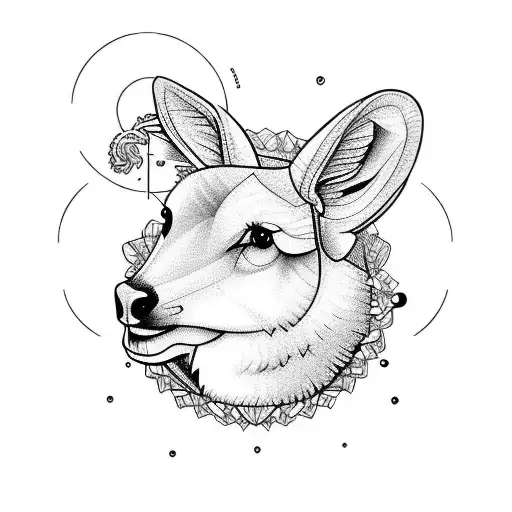 Shepherd Wit Orchid And Fish