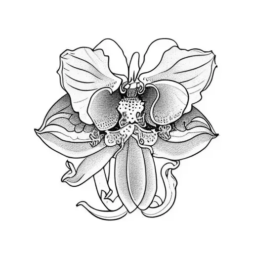 Orchid Flower Sleeve