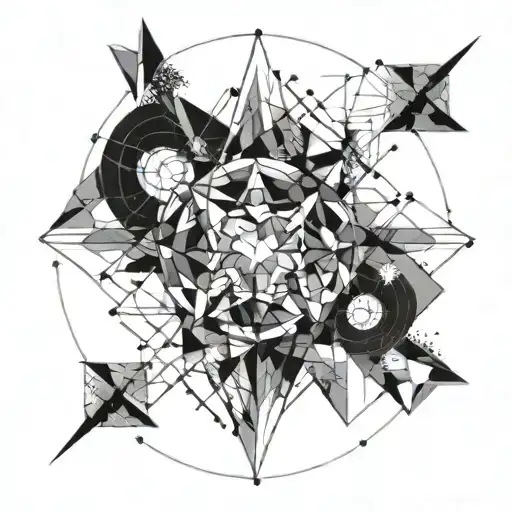 A Tattoo That Symbolizes How Broken The World Is