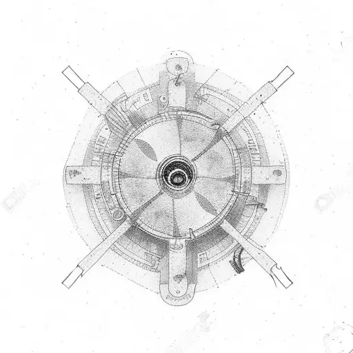 Water Velocity And Discharge Meter Spinning In A River