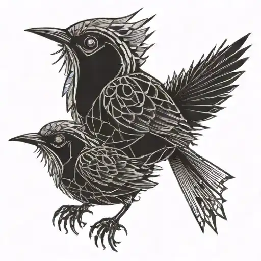 Wren Bird Steampunk Style