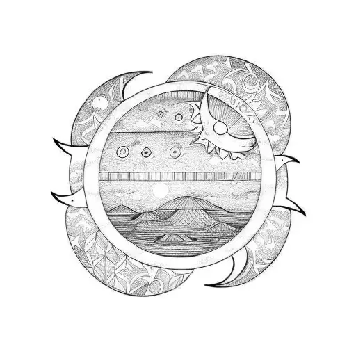 Moon And Sun Tropical