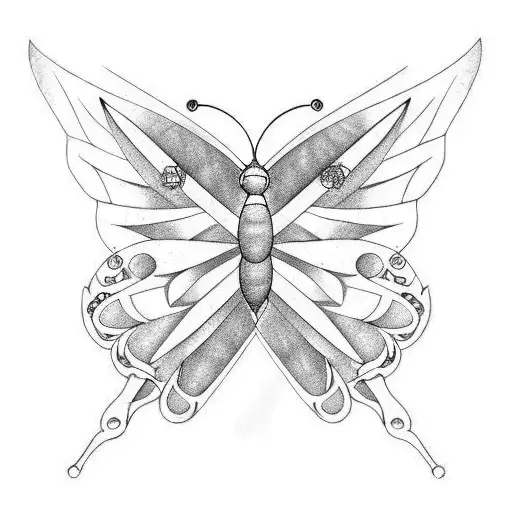 Butterfly Key Sword Full Arm