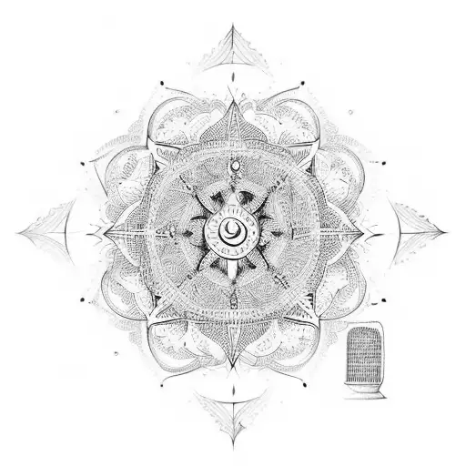 Sanskrit Calligraphy Of A Motivational Quote