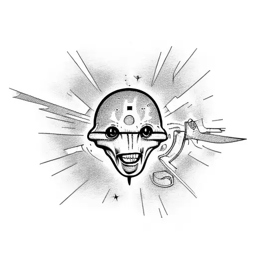 Alien Abducting Brain