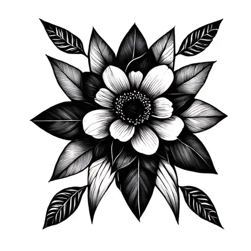 Loss Of Sister Kelly With Birth Flowers