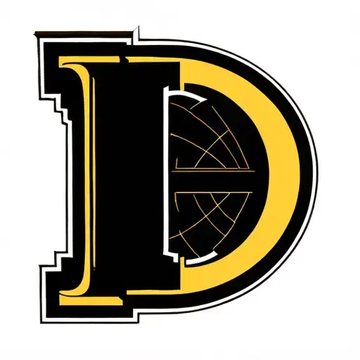 Retro With The Disney World D Logo