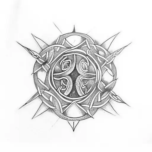 Tattoo With Celtic Mythology