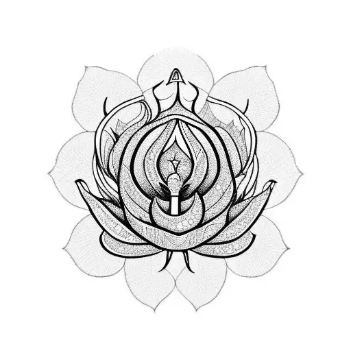 Scottish Thistle And Tudor Rose Entwined