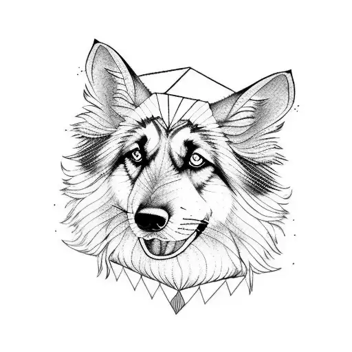 Long Haired German Sheperd