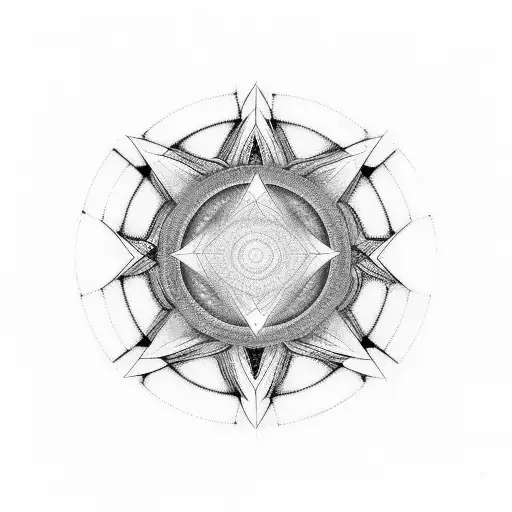 Psychedelic Music Sheet With Fractaly