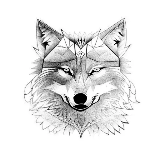 Combination Of Wolf And Eagle