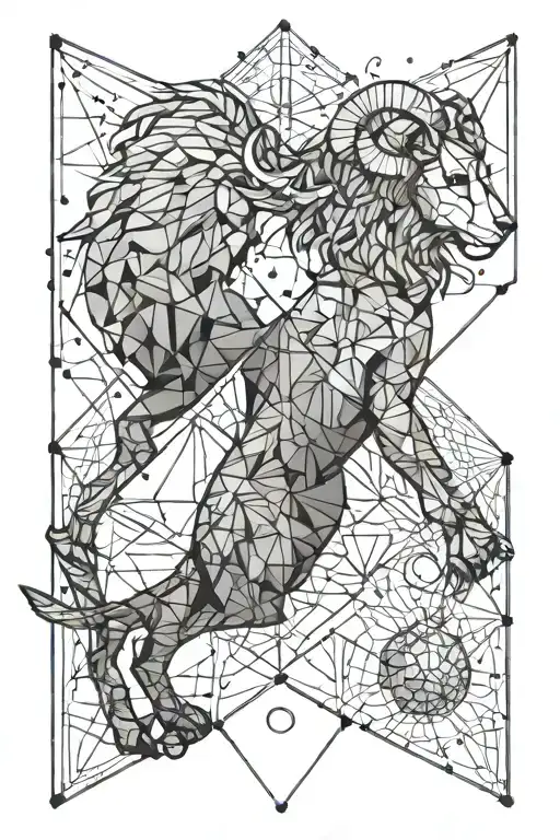 Constellation Leo And Capricorn Constellation Merging