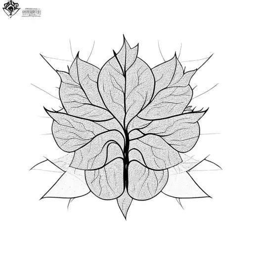 Infinite Tree Leaves And Root