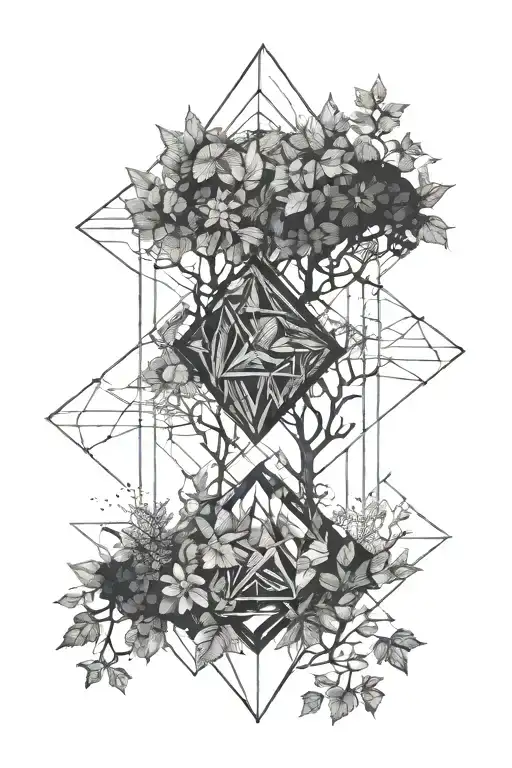 Line Work Nature Inspired