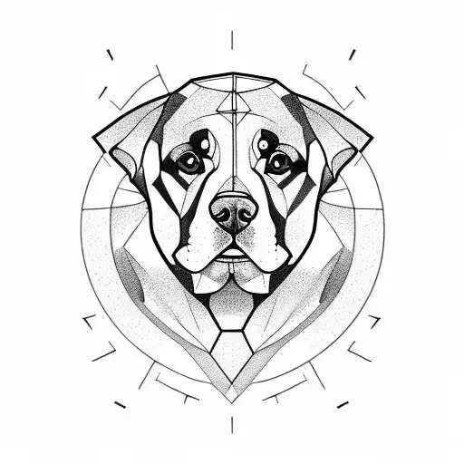 Swiss Mountain Dog Face