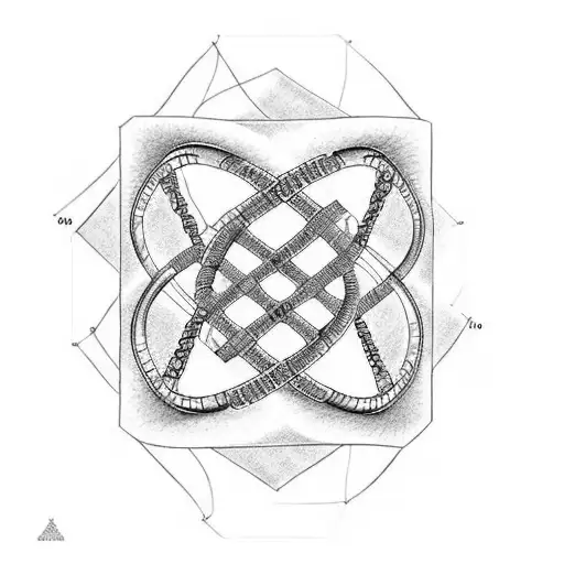 Dna Double Helix Intertwined With A Philosophical Quote