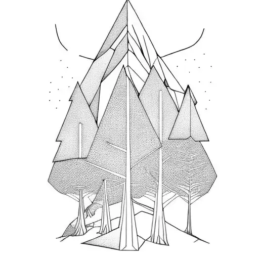 Mountain Path Tree Strength Resilient Journey Space