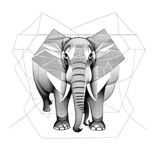 The Shape Of An Elephant And A Mountain