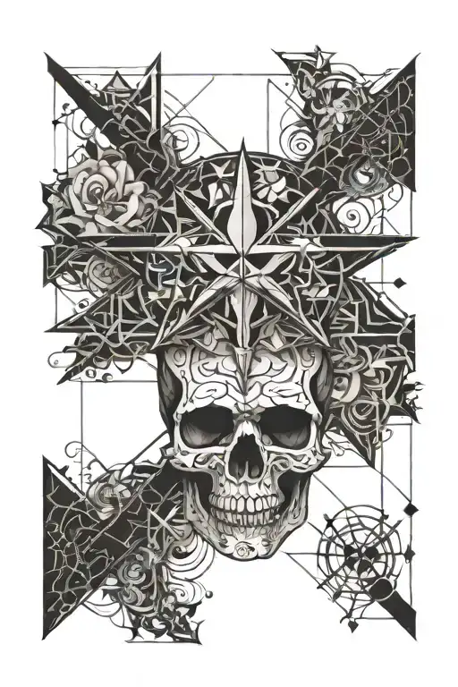 Skull And Southern Cross