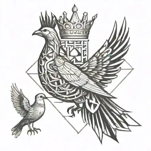 Crown And Doves