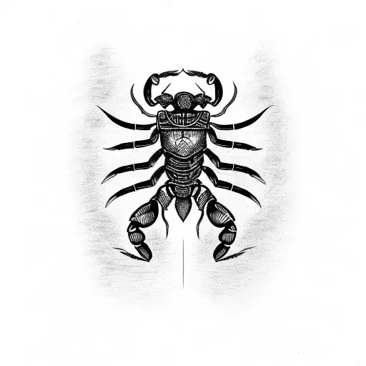 Scorpion With Warrior