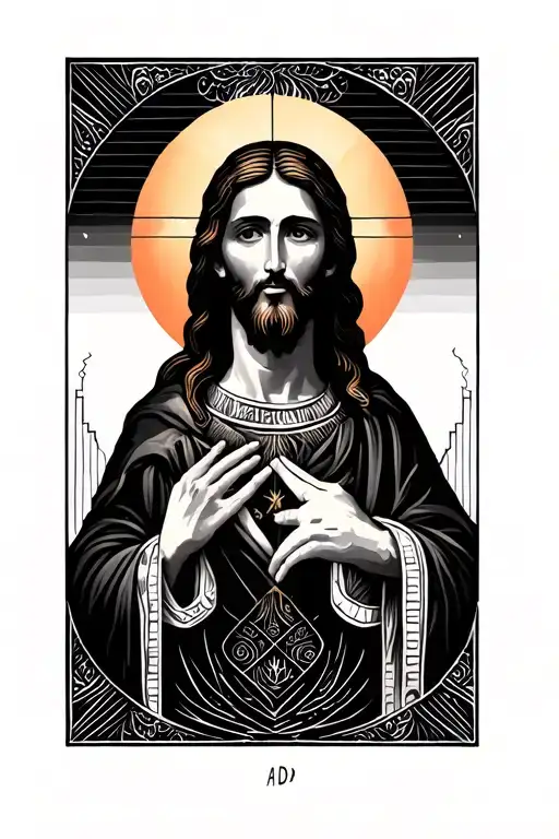 Left Arm Sleeve Featuring God And His Love