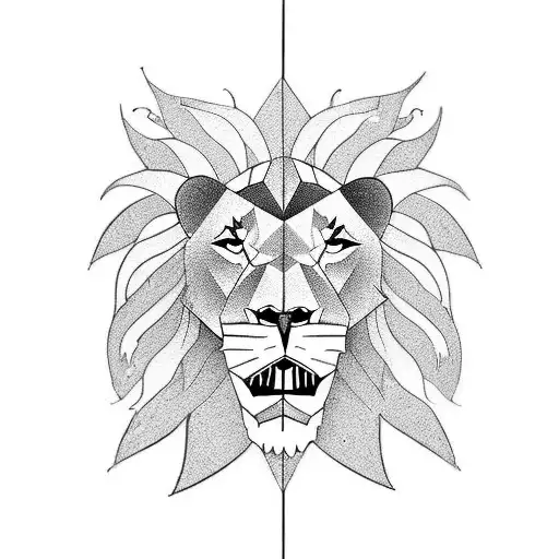 Lion Stepping On A Dragon