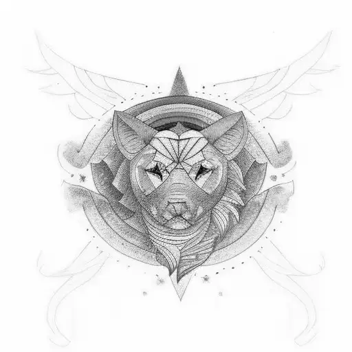 Lgbtq Style Tatto Rainbow Colors Large