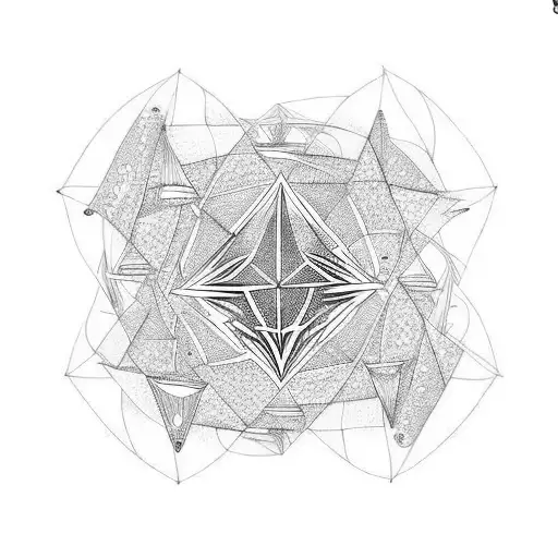 Symmetrical Abstract Geometry