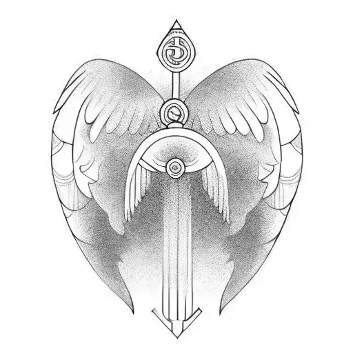 A Cherry With A Halo And Wing