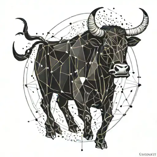 A Bull In Sagittarius Constellation