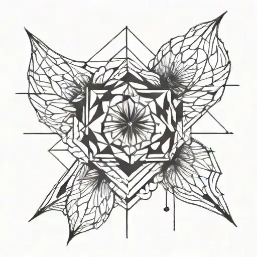 Create A Black And White Tattoo That Represents Strength And Will