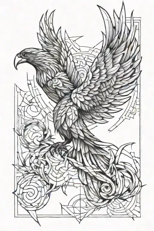 Phoenix And Fallen Angel