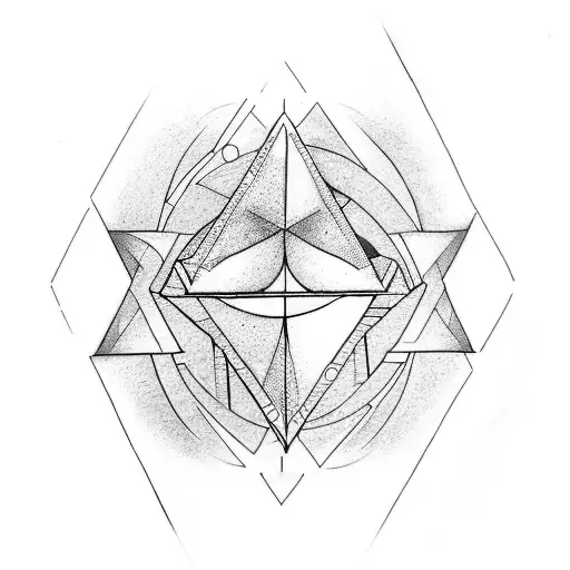 3 Triangles And New Life And Begining In Balance