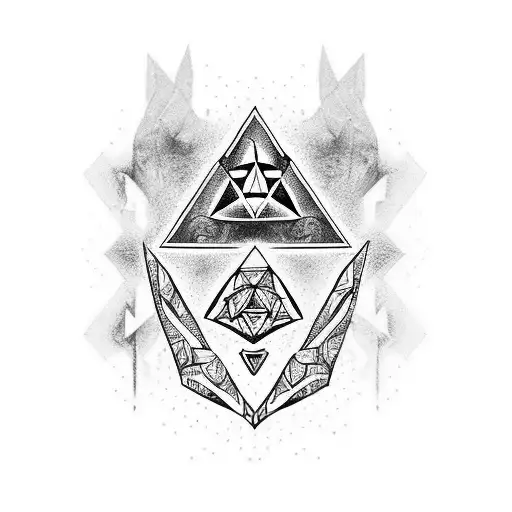 Triforce Fox Zeldasword Fire Life