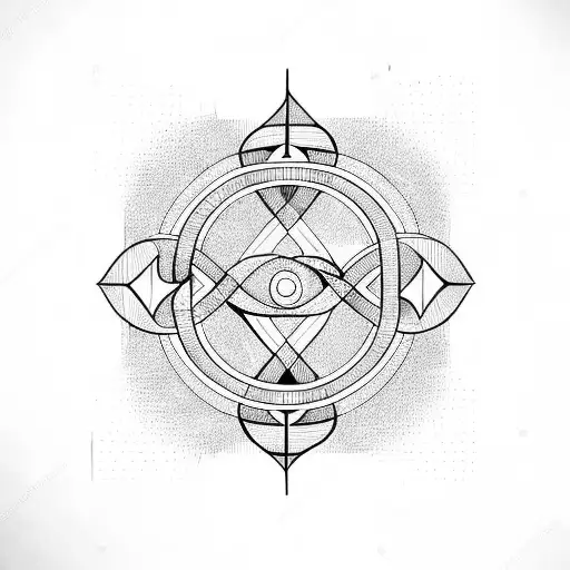 Infinity Symbol With Arrow