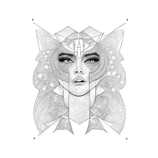 Female Face Side View