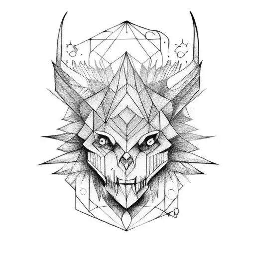 A Gothic Dark Styled Creature