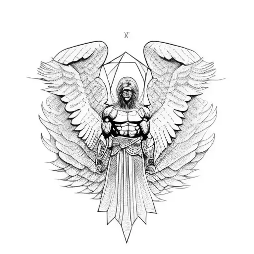 Male Strong Angel