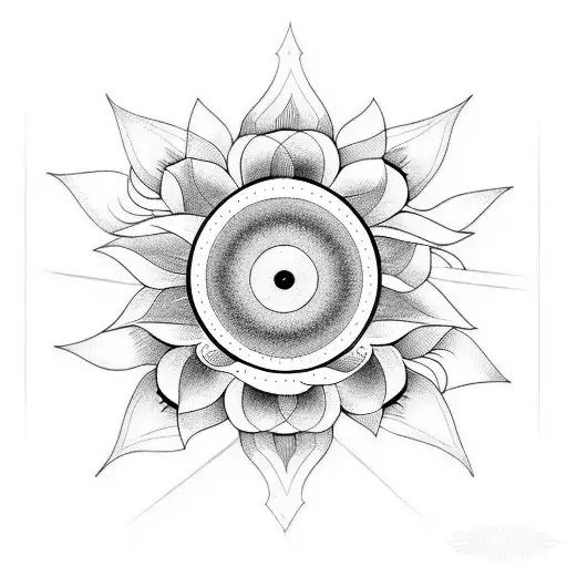 Half Sun Half Flower