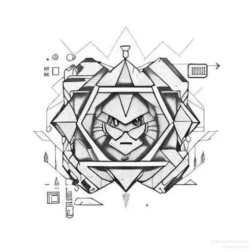 Mixure Of Nature And Technology Like Cpu