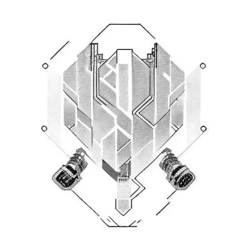 Motherboard Cyberpunk Chestplate