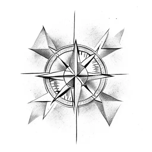 Arrow Throug Compass