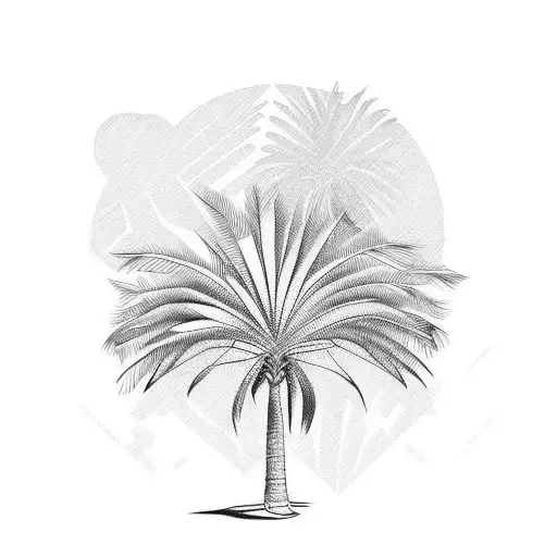 Palm Date Tree