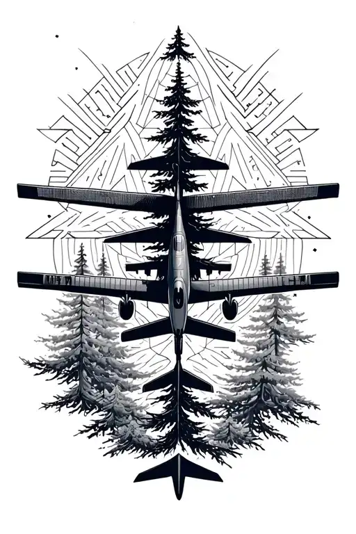 Forest Airplane