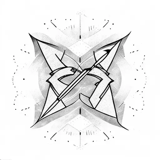 Arrow With 206 Below